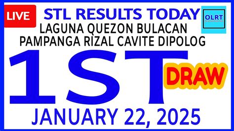 stl laguna result today 1st draw|STL Draw Result Update Laguna, Batangas, Quezon .